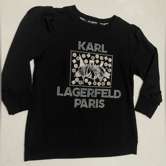 #32 Jual Karl Lagerfield Paris Sweatshirt - Picture 2 of 3